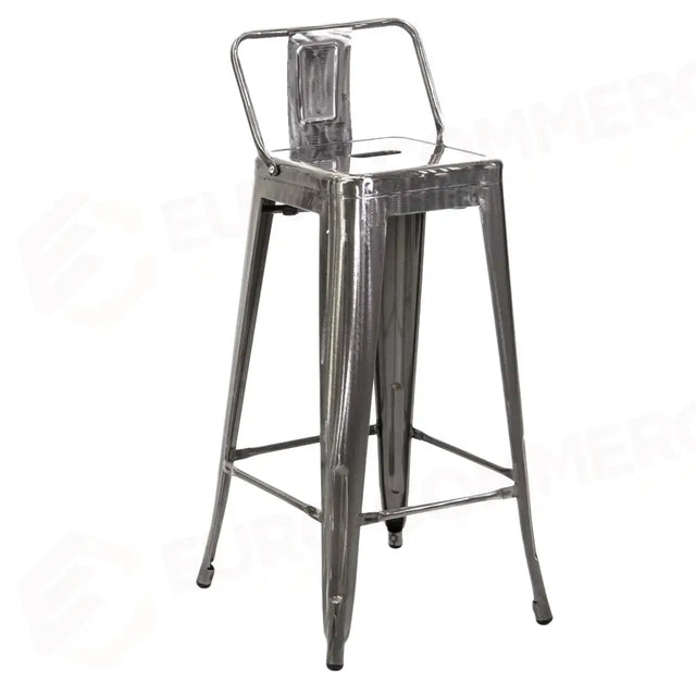 Tabouret neuf en fer galvanisé Bristol CM42X42H77/94 - 8033180000 - VACCHETTI