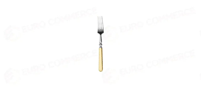 SOBOR PVD ORO SATINATO FORCHETTA FRUTTA INOX 18/0 - 200052 - MORINI