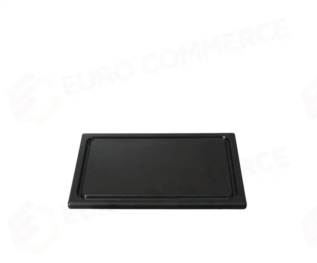 TAGLIERE CON GOLA 35X25 CM NERO CHEF MEDRI - 7360052 - MEDRI