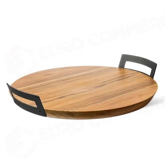 ROUND CUTTING BOARD 2 HANDLES 32 CM LIFE V330471013 ABERT - 0012247 - MEDRI