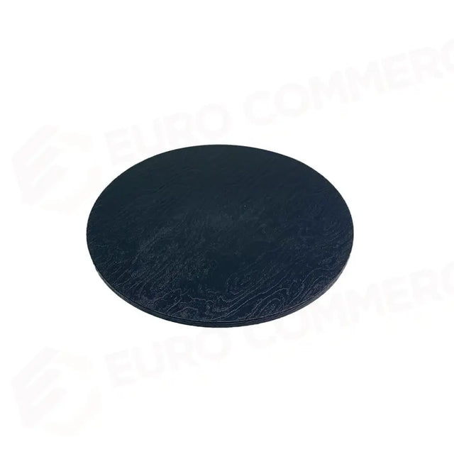 Planche à découper ronde imitation bois 33 cm noire Buffet 7453 MC - 20140016 - MEDRI