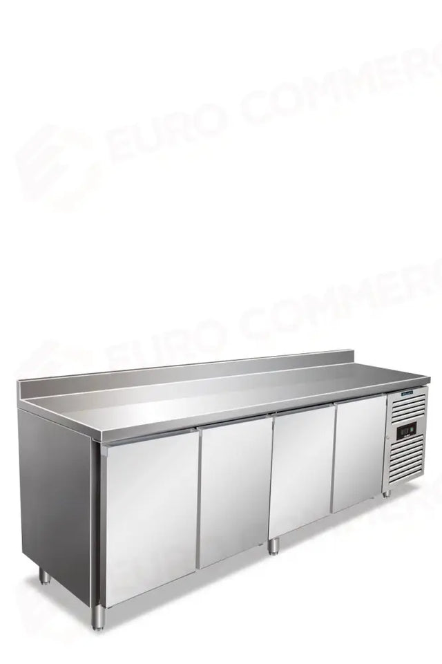 TABLES RÉFRIGÉRÉES VENTILÉES, 4 PORTES - -22 °C / -18 °C - SNACK 4200 BTF AVEC DOSSERET - KLIMAITALIA