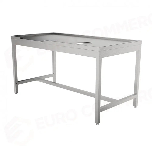 TAVOLO CON SBARAZZO MDD-1600 DX (1600 X 800 X 850 MM) - 5712191 - SAMMIC