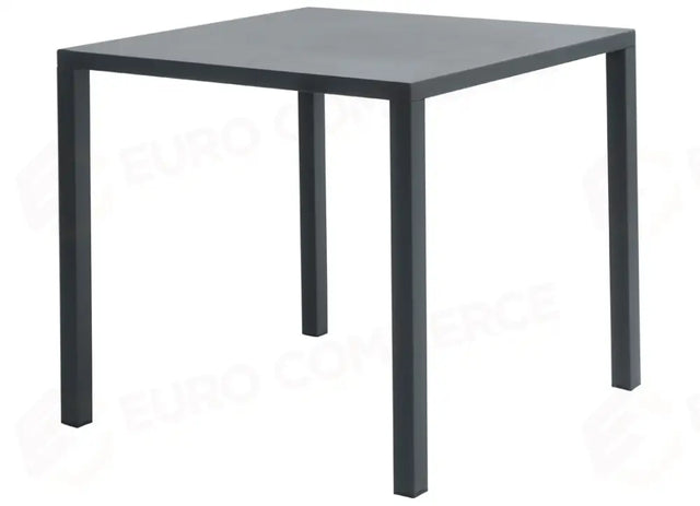 TAVOLO GARDA IN ACCIAIO 80×80 - ANTRACITE - AUTOLIVELLANTE STF81G - GREENWOOD