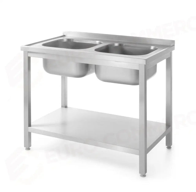TAVOLO LAVELLO INOX PROFI LINE IMBULLONATO, HENDI - 811887