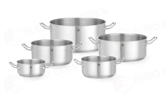 TEGLIA PER STUFATO BASSA - SENZA COPERCHIO, HENDI, KITCHEN LINE, 1,4L, Ø160X(H)75MM - 837641