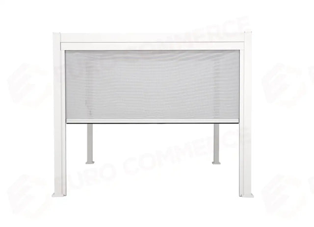 TENDA OSCURANTE AUTOAVVOLGENTE IN TEXTILENE PER PERGOLA TEXAS 4 M - BIANCO AP14B - GREENWOOD