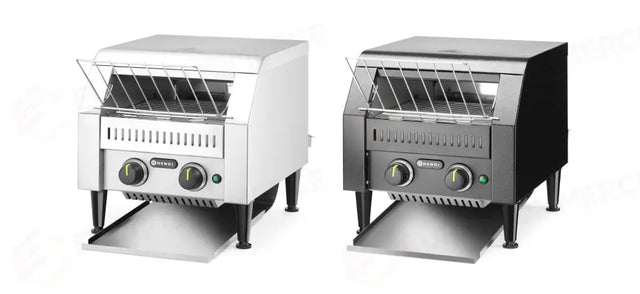 TOSTAPANE A NASTRO DOPPIO, HENDI, ARGENTO, 230V/2240W, 418X365X(H)390MM - 261309