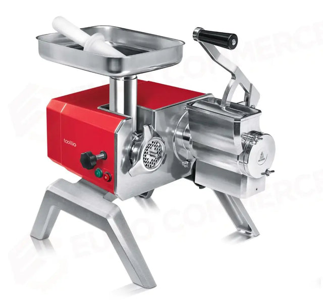 MEAT MINCER + GRATER 43X48 CM RED TOOLLIO 95002/G TRE SPADE - 0990028 - MEDRI