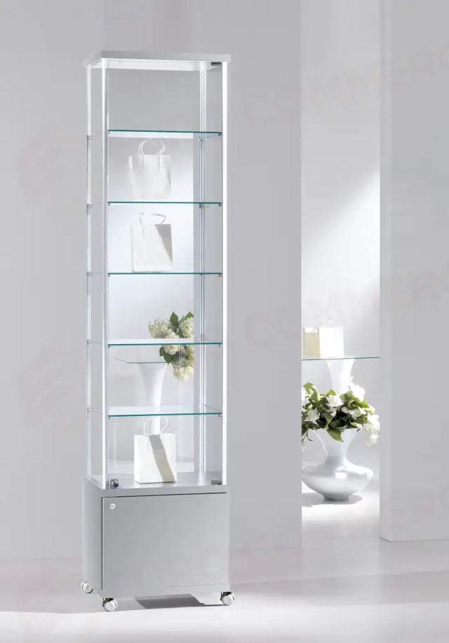 VITRINES ALUMINIUM ALLDESIGN 53X39X220 CM - 53/MA - ITALVETRINE
