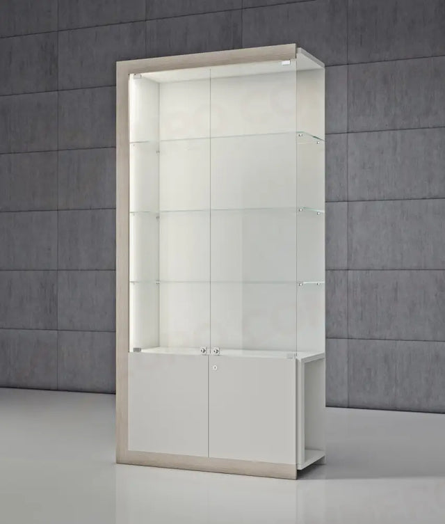 VITRINES COMPOSABLES QUADRATUM FRAME 100X40X210 CM - QF/CA - ITALVETRINE