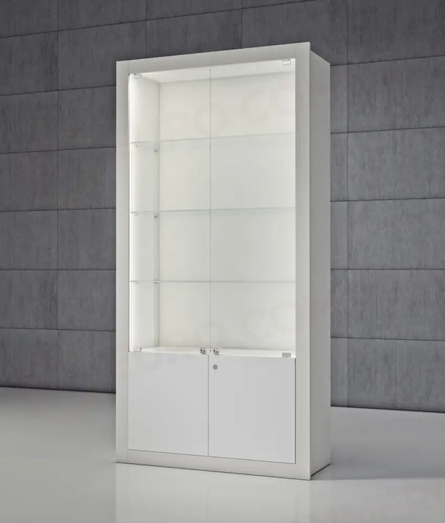 VITRINES COMPOSABLES QUADRATUM FRAME 100X40X210 CM - QF/SA - ITALVETRINE