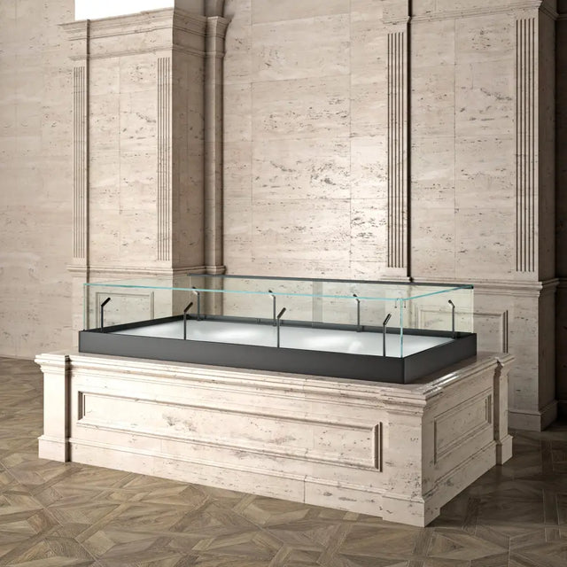 VITRINES DE COMPTOIR MUSEUM 182X80X45 CM - MU/TBU - ITALVETRINE
