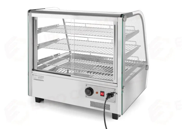VETRINETTA DA BANCO RISCALDATA, HENDI, 160 LITRI, 230V/1500W, 885X570X(H)680MM - 233733