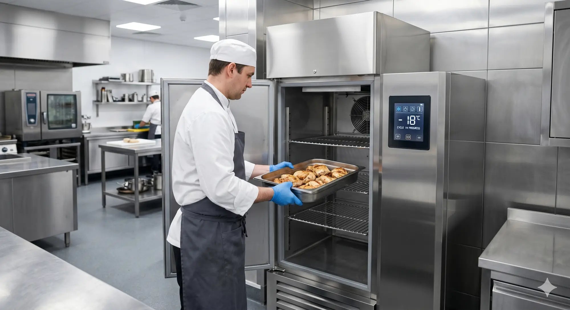 L’ABBATTITORE DI TEMPERATURA PROFESSIONALE: GUIDA B2B PER RIDURRE IL FOOD COST E RISPETTARE L’HACCP