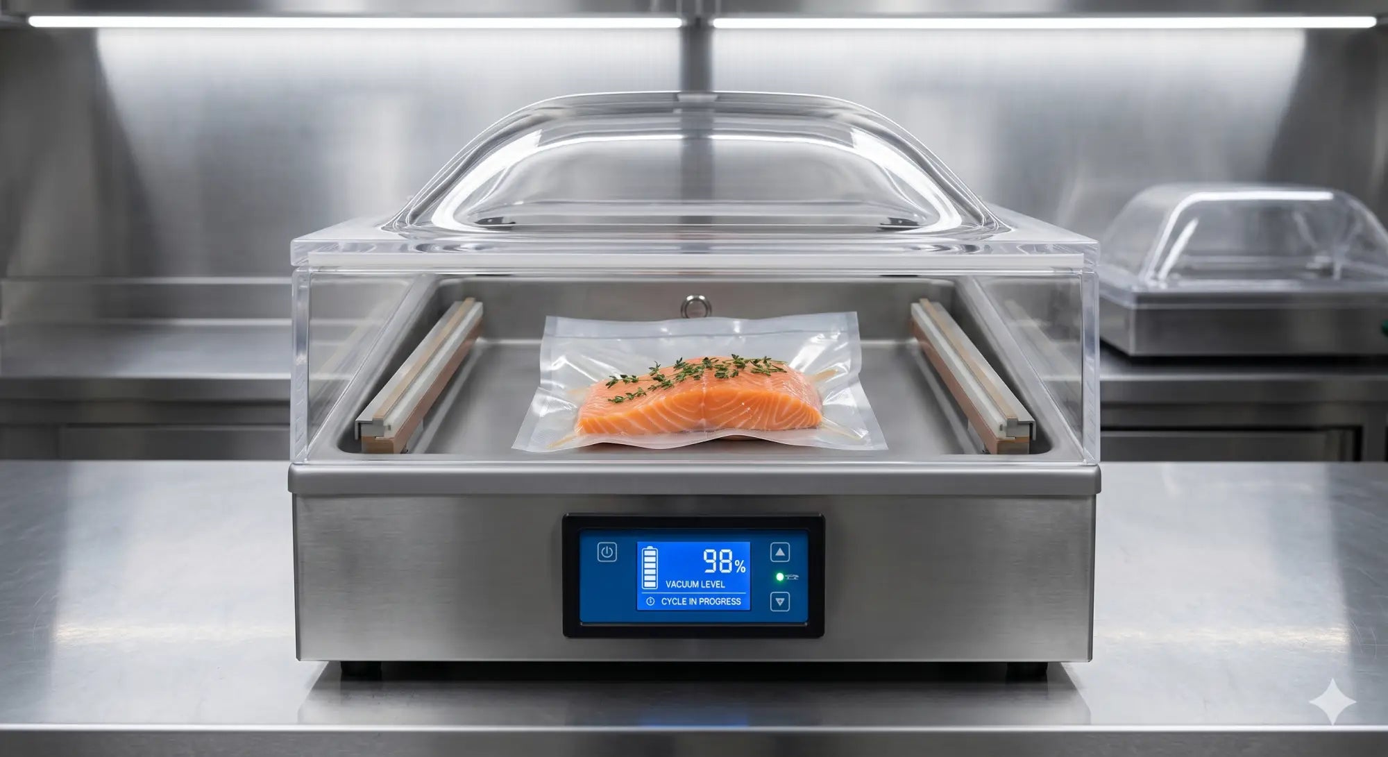 MACCHINE SOTTOVUOTO A CAMPANA: OTTIMIZZAZIONE SCORTE E COTTURA SOUS-VIDE