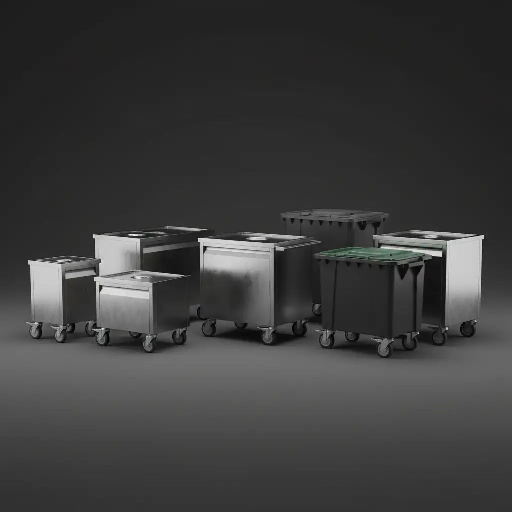 ➤ CARRELLI PORTARIFIUTI