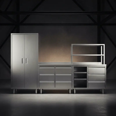 CASSETTIERE E ARMADI INOX NEUTRI