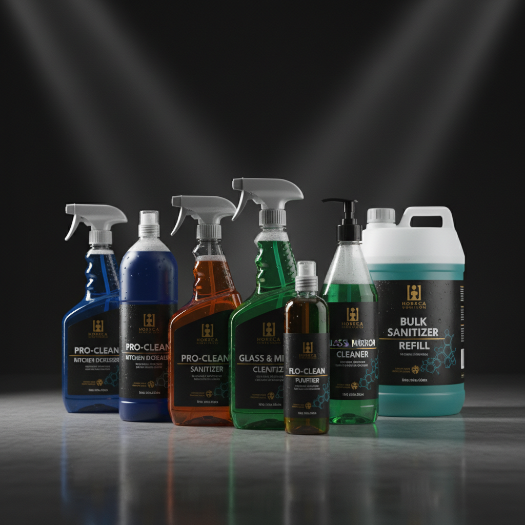 DETERGENTI E PRODOTTI CHIMICI PROFESSIONALI