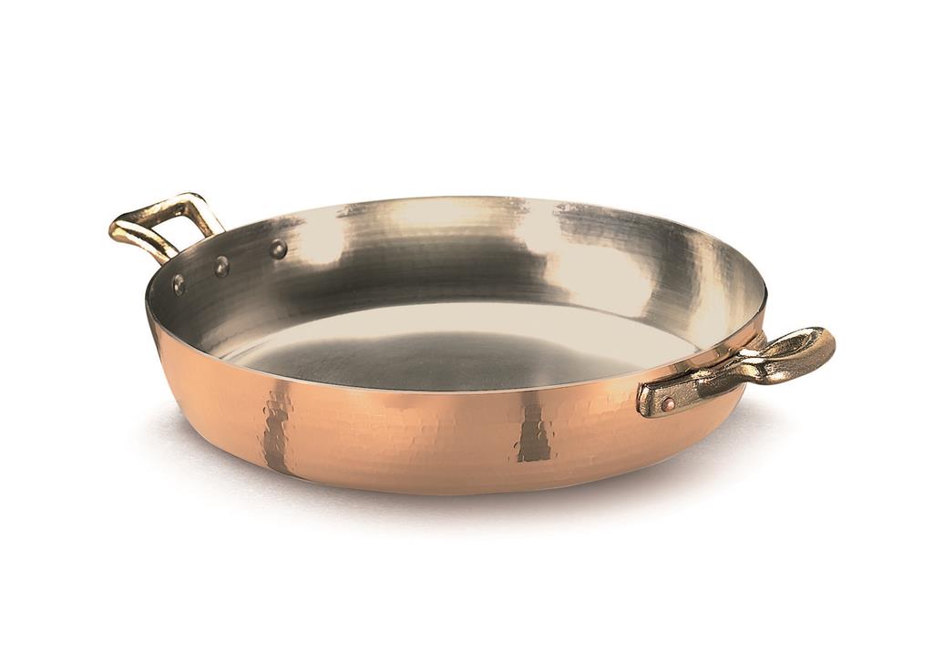 TEGAME 24 CM RAME MARTELLATO - 2 MM ALCM110M AGNELLI - 0070659 - MEDRI