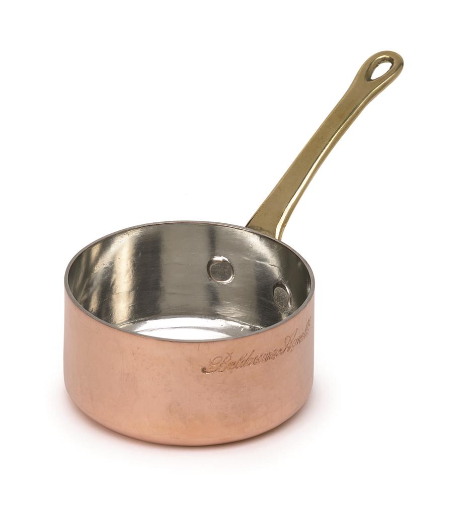CASSERUOLINA SERVIRE 1 MANICO 7 CM RAME MARTELLATO STILE FRANCESE COCU104M AGNELLI - 0070872 - MEDRI