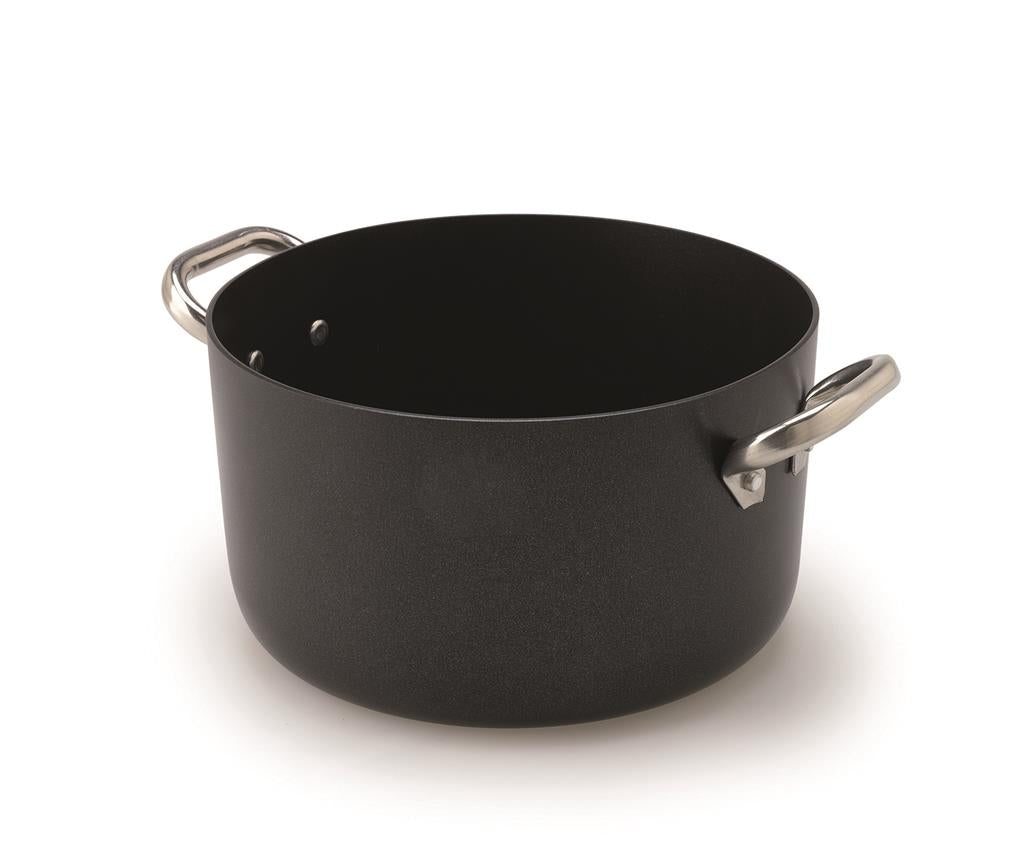 CASSERUOLA ALTA 2 MANICI 32 CM AL BLACK - 3 MM ALSA104SS AGNELLI - 0071537 - MEDRI