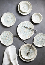 MOSAIC TURQUOISE TUVAL PIATTO FONDO 20 CM - TVL20CK-ID1008 - ID FINE