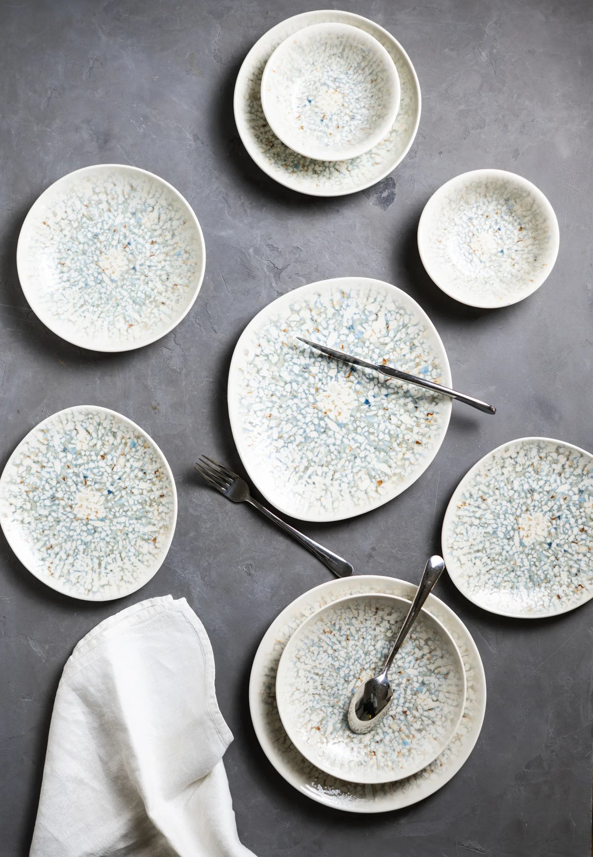 MOSAIC TURQUOISE TUVAL PIATTO FONDO 20 CM - TVL20CK-ID1008 - ID FINE