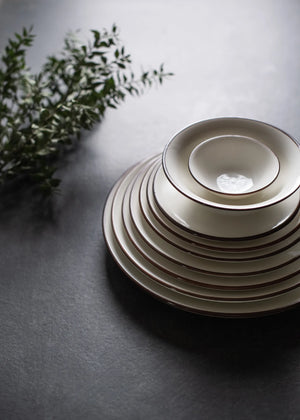 MODEST BROWN LONA OVAL PLATE 31 CM - 18001-113031 - ID FINE
