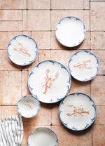 LOBSTER BLUE TUVAL PIATTO FONDO 20 CM - TVL20CK-ID1019 - ID FINE