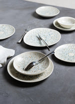 MOSAIC TURQUOISE TUVAL PIATTO PIANO 25 CM - TVL25DZ-ID1008 - ID FINE