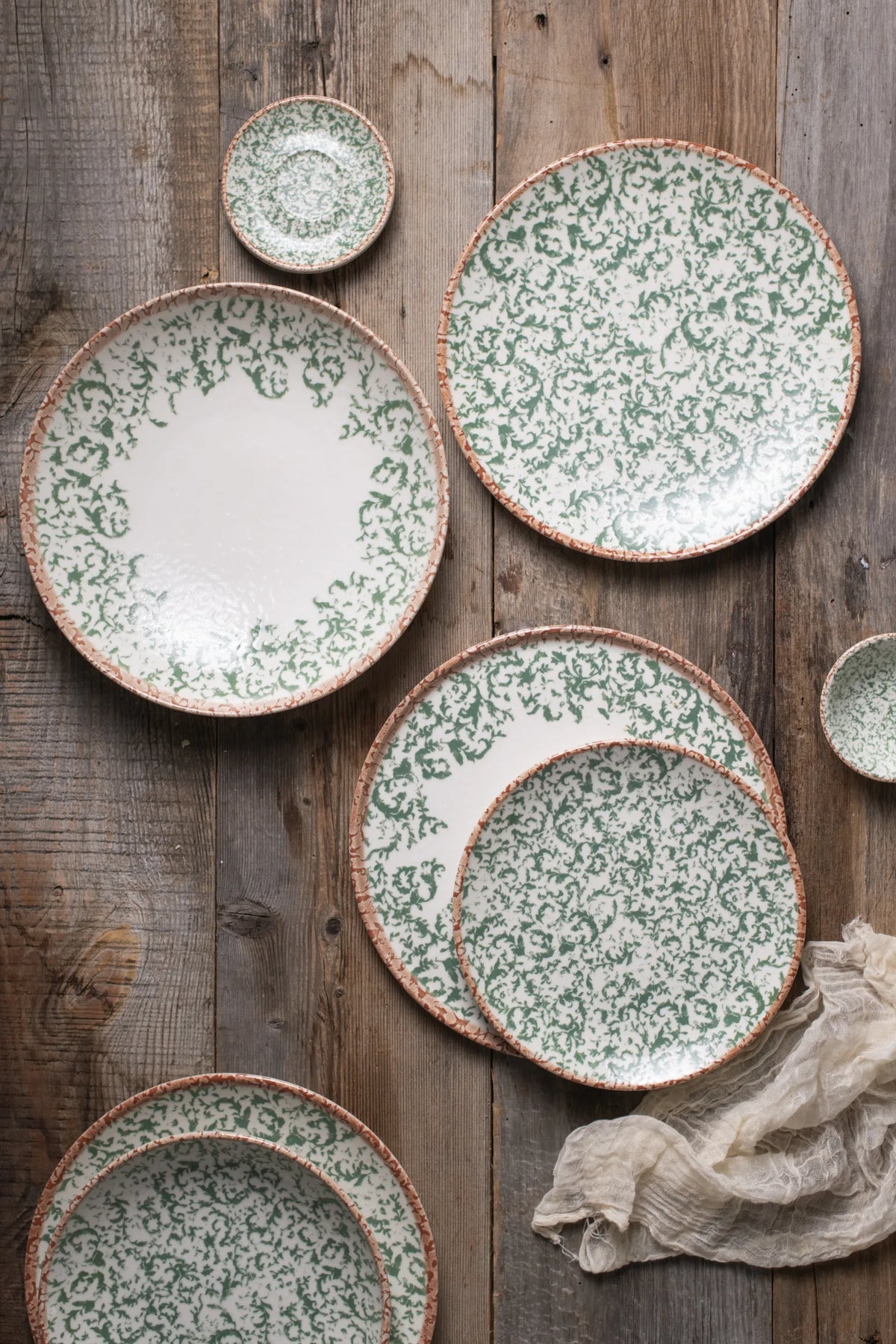 VENECIA GREEN LONA ESPRESSO PLATE 12 CM - 20641-111812 - ID FINE