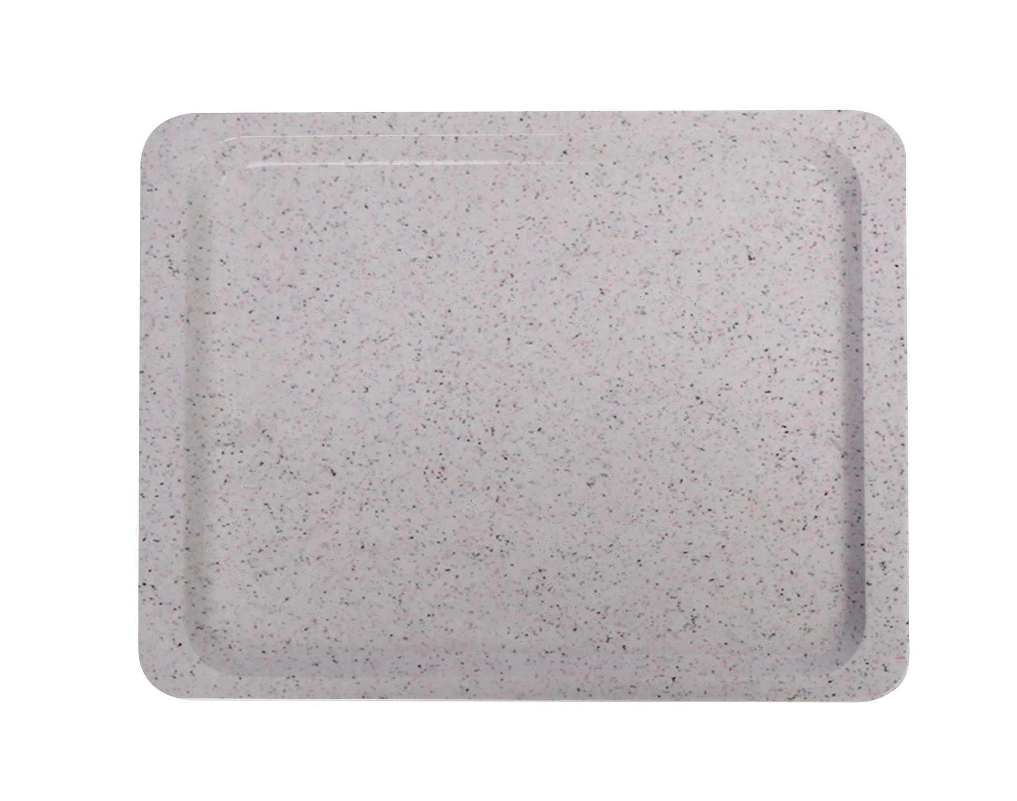 VASSOIO IN POLIESTERE PER RISTORANTI SELF-SERVICE., AMERBOX, GN 1/2, GRANITO, 325X265MM - 876602