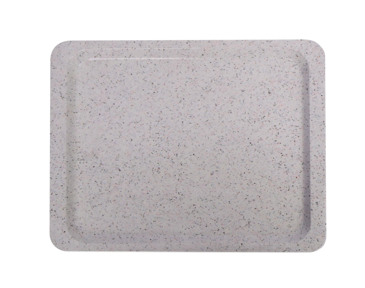 VASSOIO IN POLIESTERE PER RISTORANTI SELF-SERVICE., AMERBOX, GN 1/2, GRANITO, 325X265MM - 876602