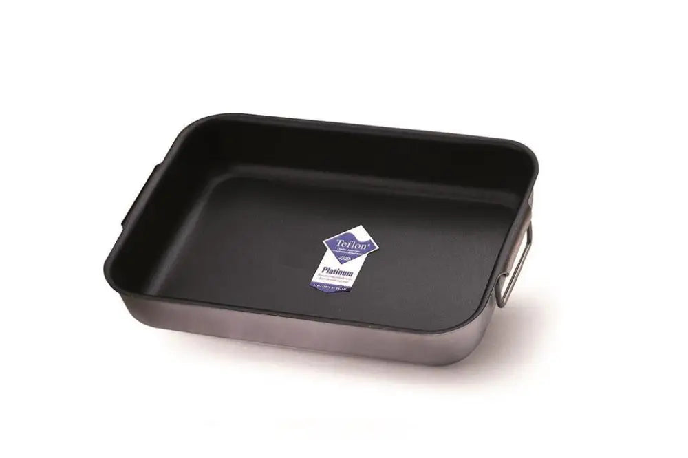 ROSTIERA RETTANGOLARE 2 MANICI 40X28 CM FORNO - ALLUMINIO ANTIADERENTE - 3 MM ALSA150S AGNELLI - 0070199 - MEDRI