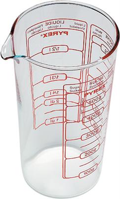 MISURA GRADUATA 0,5 LT 888 PYREX - 0820069 - MEDRI