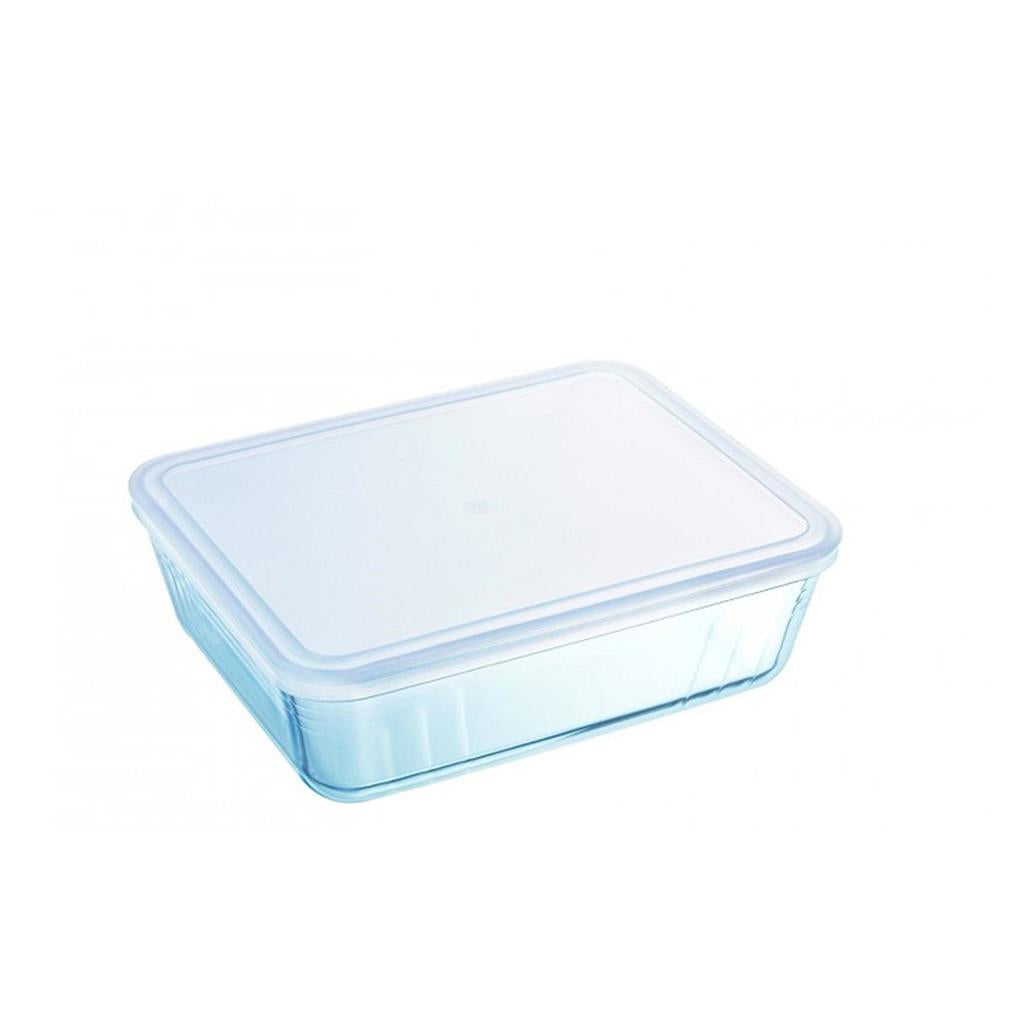 CONTENITORE RETTANGOLARE 80 CL - 19X14 CM 241 PYREX - 0820173 - MEDRI