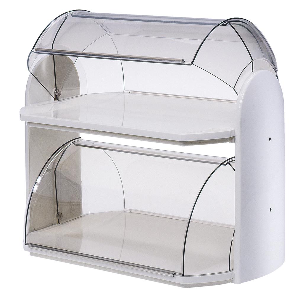 PASTICCERA DOPPIA 45X30 CM BIANCO 323 COSMOPLAST - 0830114 - MEDRI