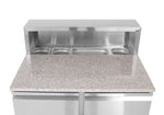 BANCO PIZZA CON DUE PORTE 300L, ARKTIC, 230V/310W, 900X700X(H)1110MM - 232859