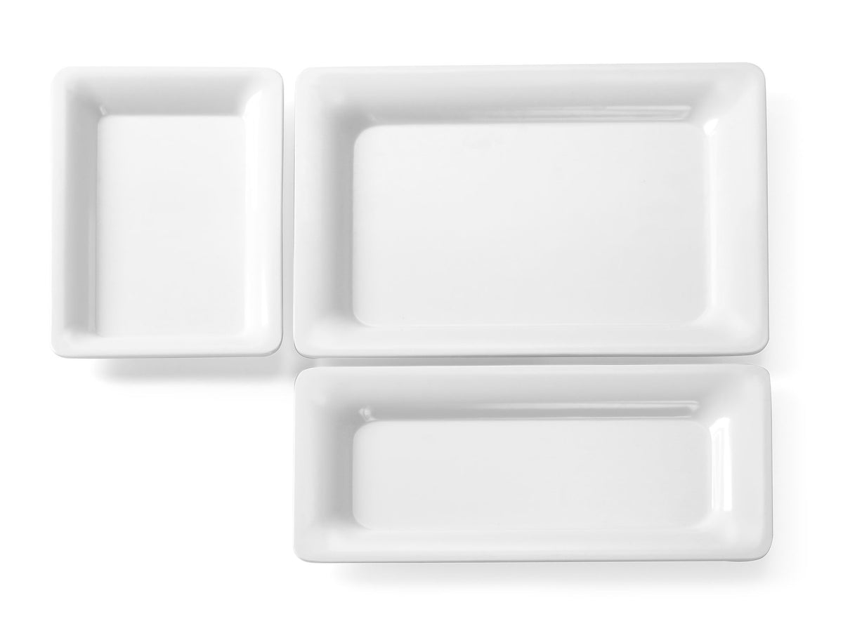 VASSOIO GASTRONORM CON BORDO SOTTILE, HENDI, GN 1/4, 265X162X(H)20MM - 566046