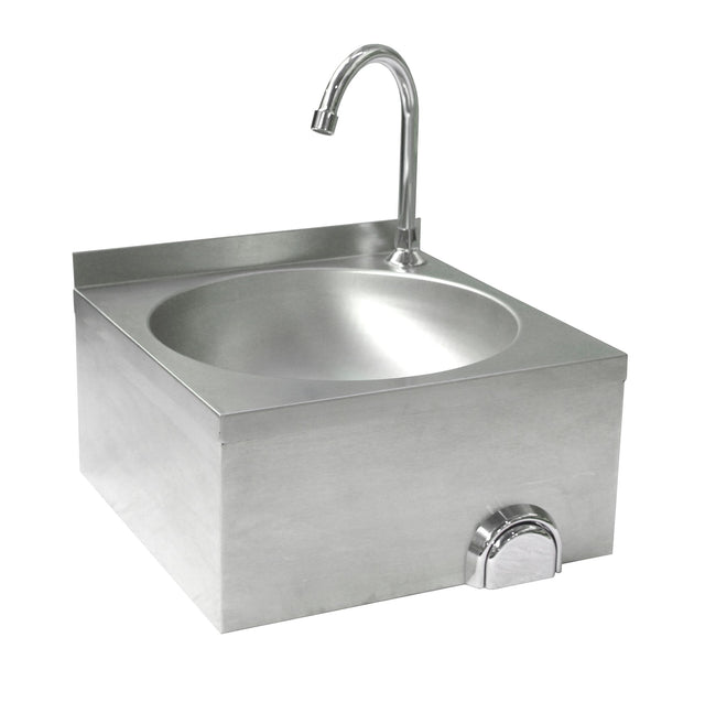 LAVANDINO CON AZIONAMENTO A GINOCCHIO, HENDI, 400X400X(H)450MM - 810316