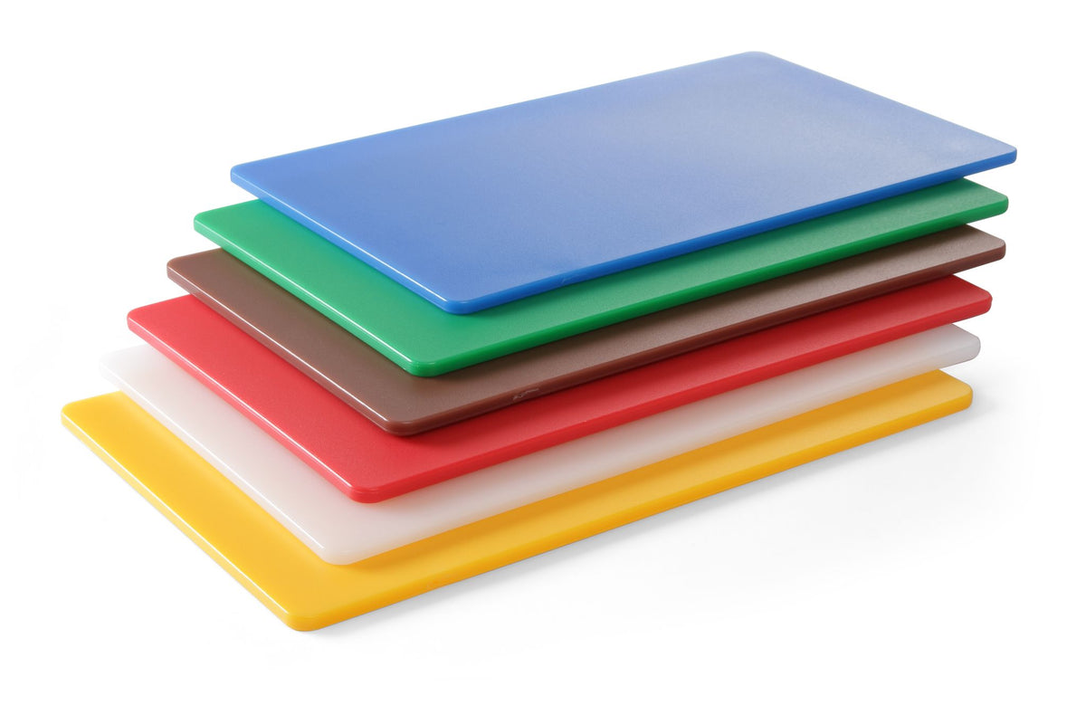 TAGLIERI HACCP GN 1/1 - SET DI 6 COLORI, HENDI, 6 PEZZI, 530X325MM - 826676