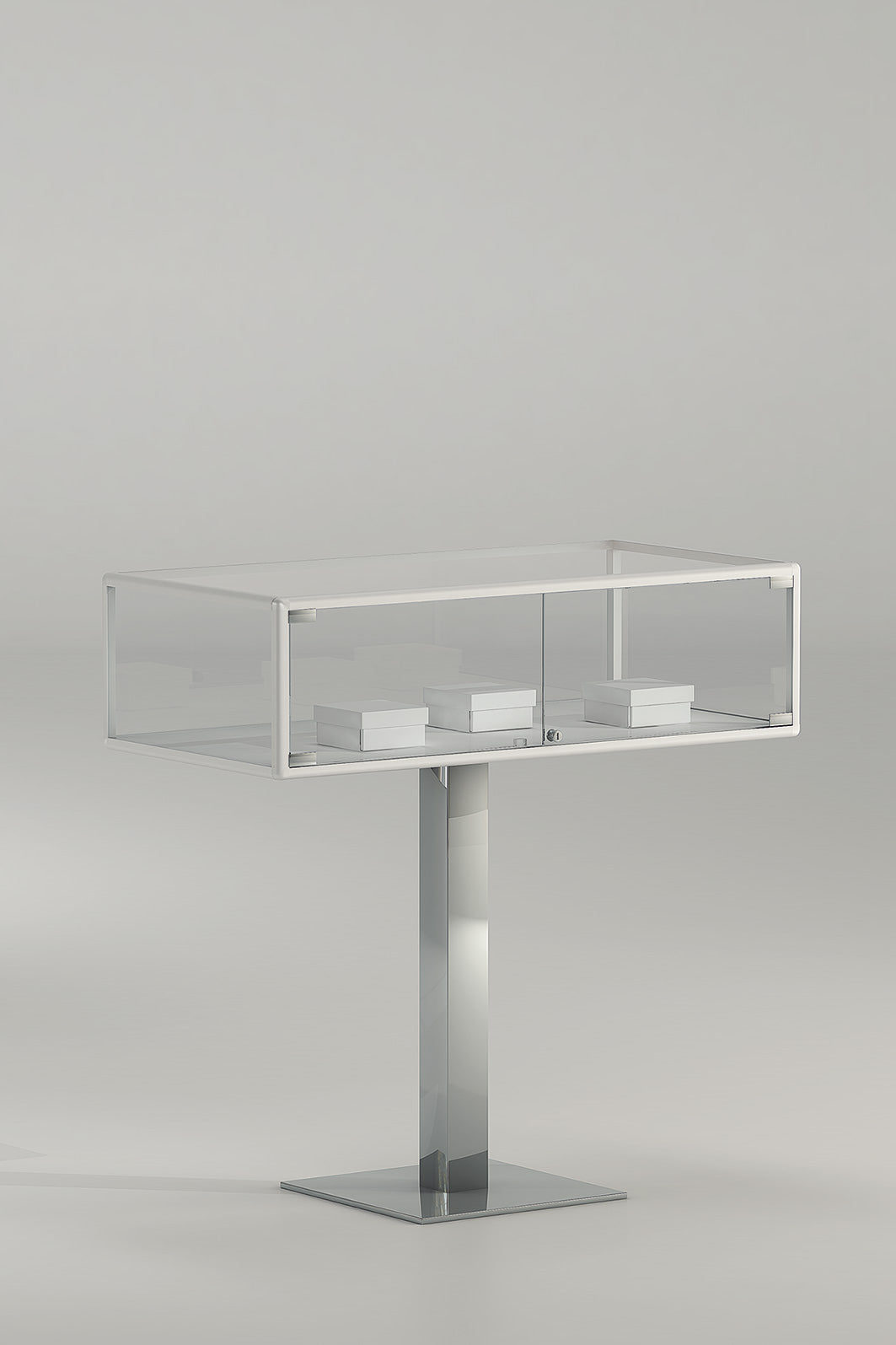 VETRINE ALLUMINIO ALLDESIGN+PLUS 99X49X99 CM - 1/PFP - ITALVETRINE