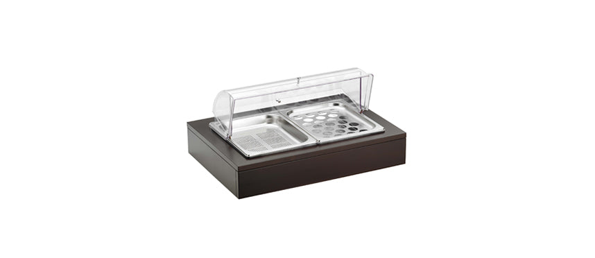 BUFFET VASSOIO DOPPIO REFRIGERATO C/CUPO - 101488 - MORINI