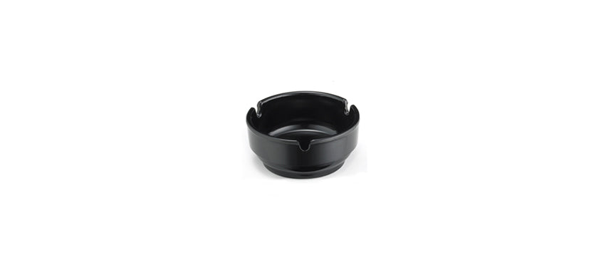 POSACENERE PLASTICA NERO 8  -12- - 104245 - MORINI