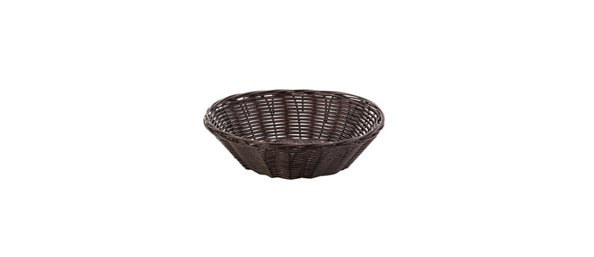 CESTINO PANE PLAST.TONDO MARRONE 21 - 104488 - MORINI