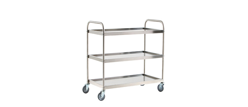 CARRELLO COM.3/P INOX 83X52H93 - 107449 - MORINI