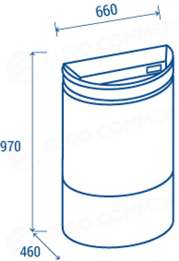 110 LT. REFRIGERATORE A POZZETTO PER BIBITE H1 +1°C/+10°C - FT 110B - COOL HEAD