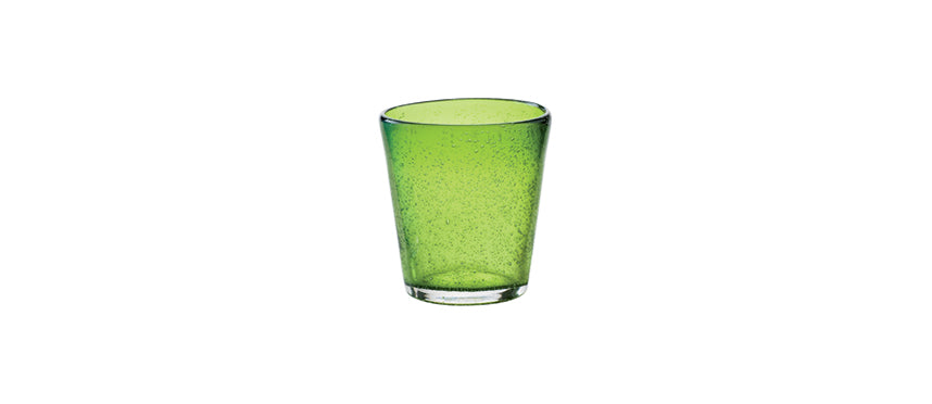 BICCHIERE BOLLICINE VERDE CL30 -6- - 113998 - MORINI