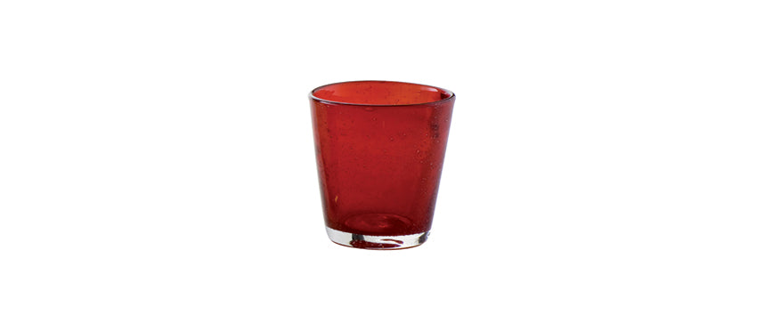 BICCHIERE BOLLICINE ROSSO CL30 -6- - 113999 - MORINI